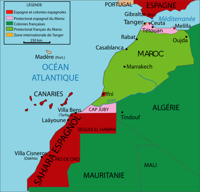Sur le plan du droit international, rien ne lie le Maroc au Sahara-Occidental, à Sebta ou à Melilla.